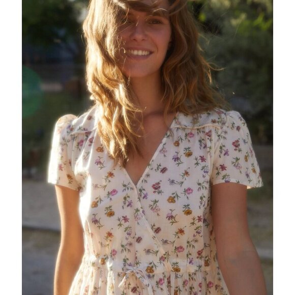 💕CHRISTY DAWN💕 The Dawn Dress ~ Cream Garden Floral Print Small S NWT - Picture 4 of 16